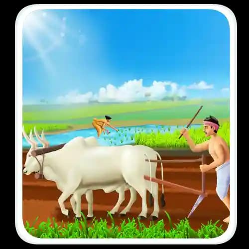 Marudham landscape illustration