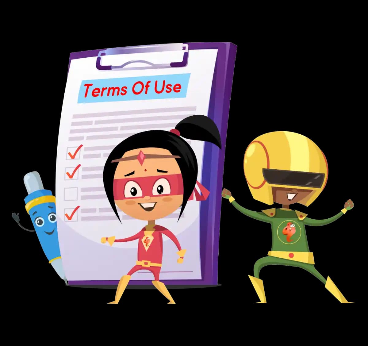 Terms of use illustration