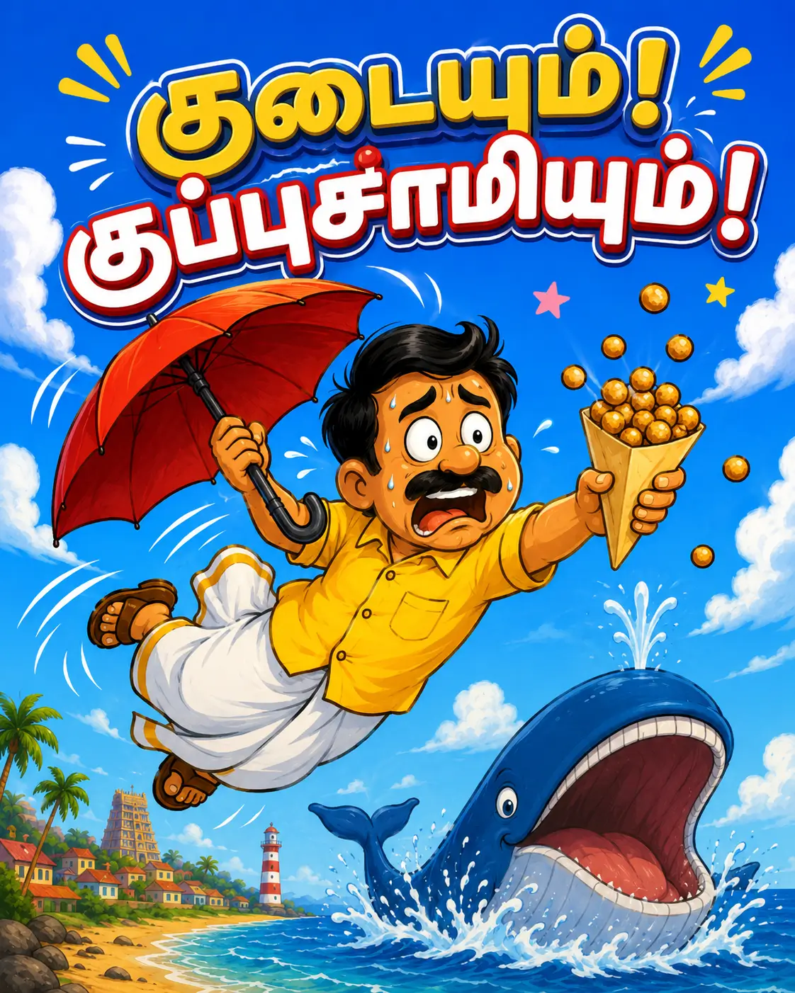 Kuppusamy and the Big Whale